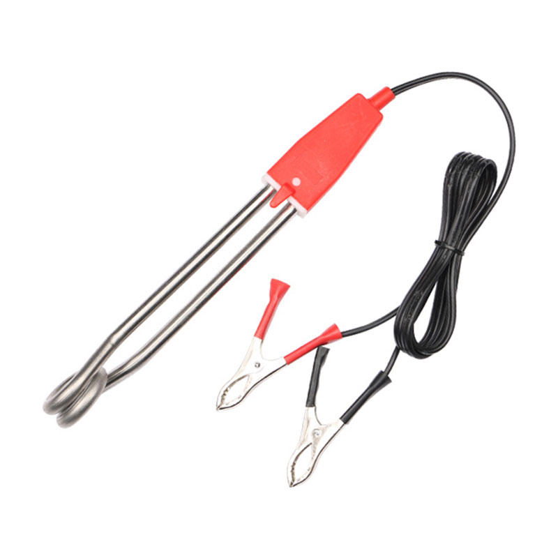 12V Taşınabilir Daldırma Su Isıtıcısı, Pil Klipsli FP-236,247,271,272,275